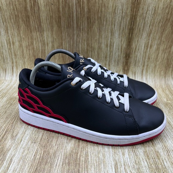 Men's Size 8 Womens 9.5 - Nike Air Jordan 1 Centre Court Black Mystic Pink Shoes
